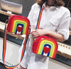 Rainbow bag in patent leather includes Free delivery for UK Mainland - Little Marylebone