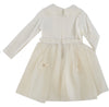 Monnalisa Fresh Cream Flower Dress - Little Marylebone